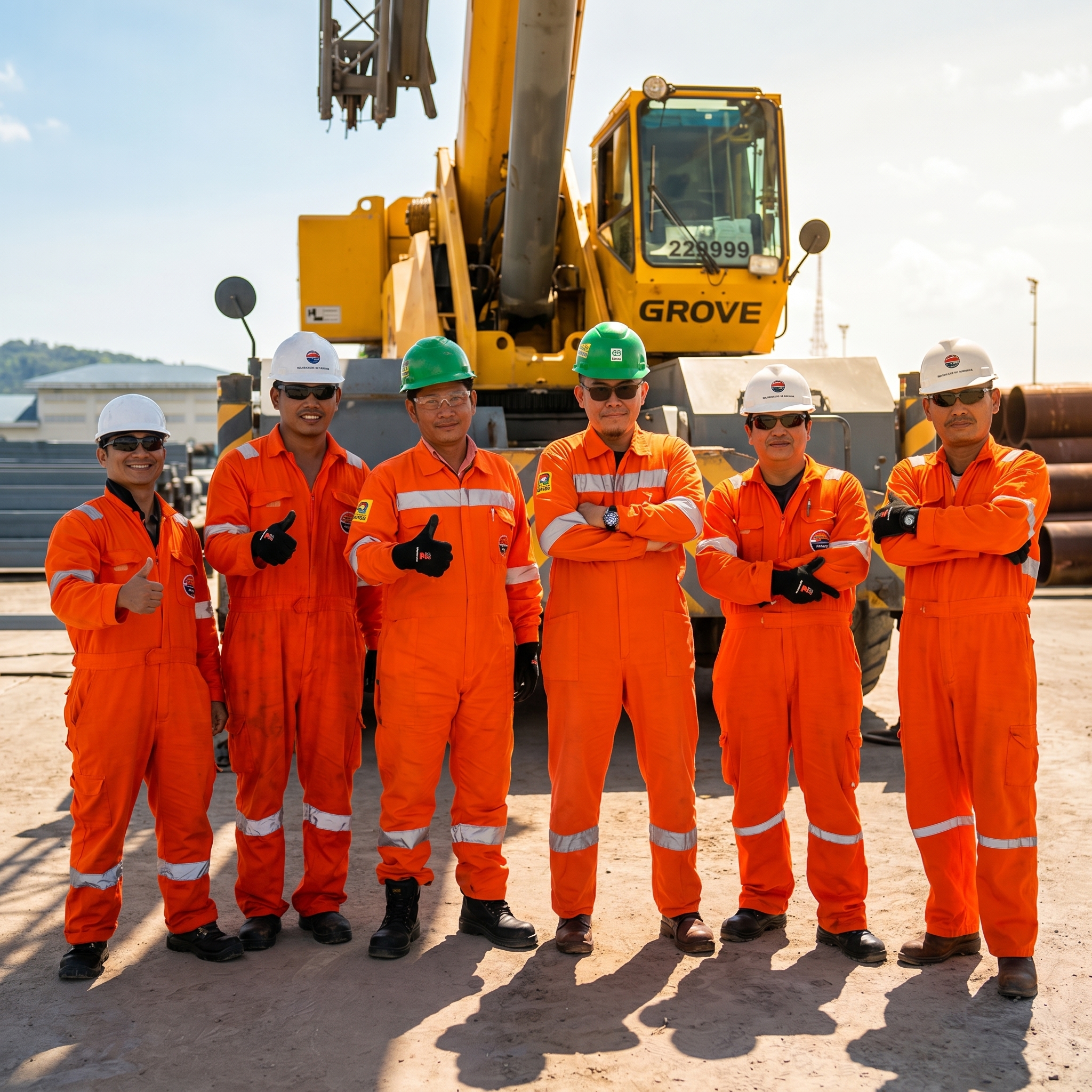 Uji Kompetensi Operator Crane